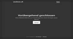 Desktop Screenshot of evolvon.ch