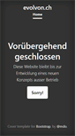 Mobile Screenshot of evolvon.ch